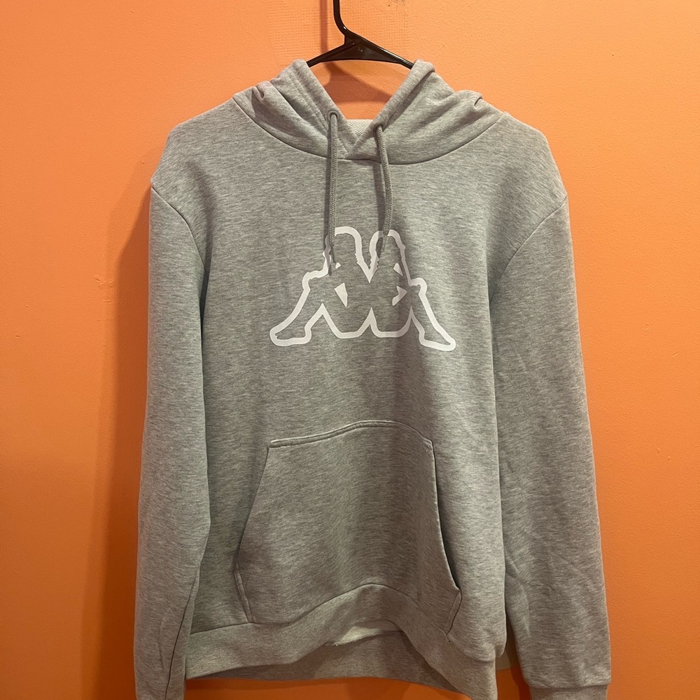 grey kappa hoodie